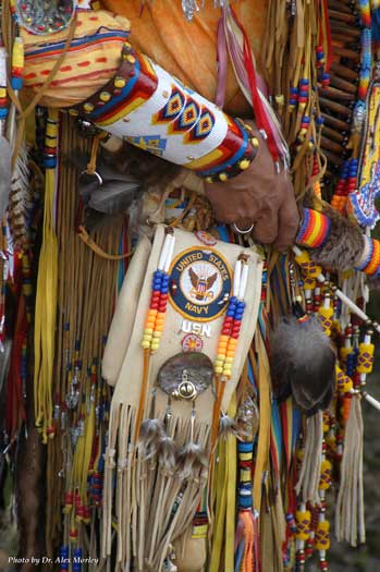 Warm Springs Indian Reservation Costume Detail